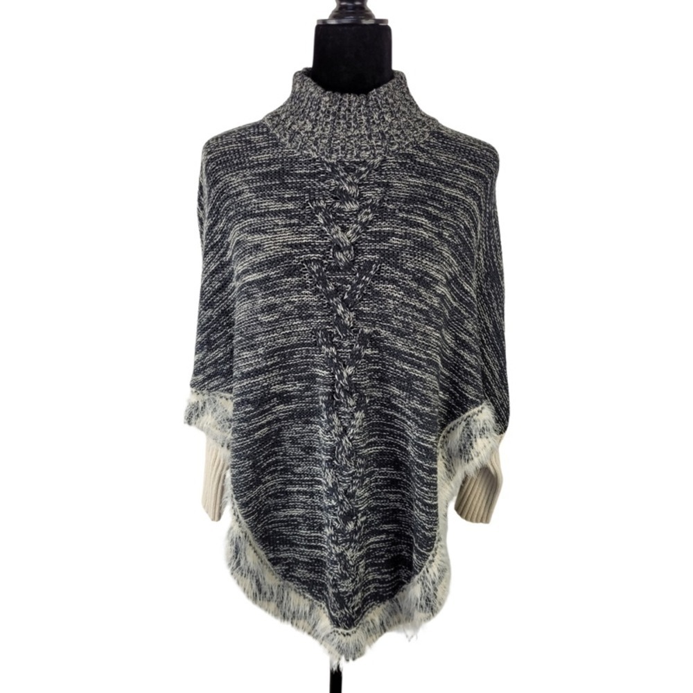 ✅ Max Studio Women’s shrug sweater turtleneck size M (10-12)
